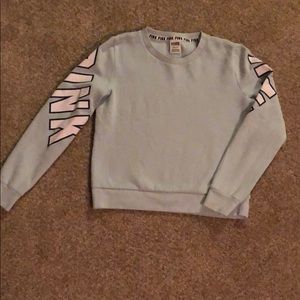 PINK cropped sweatshirt. Super soft. Size small